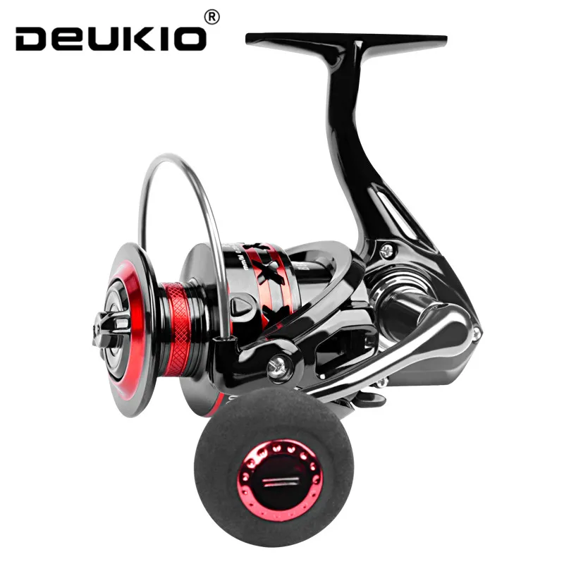 Trolling Reel - DEUKIO Spinnrolle 2000-7000 Metallspule 12KG Max.