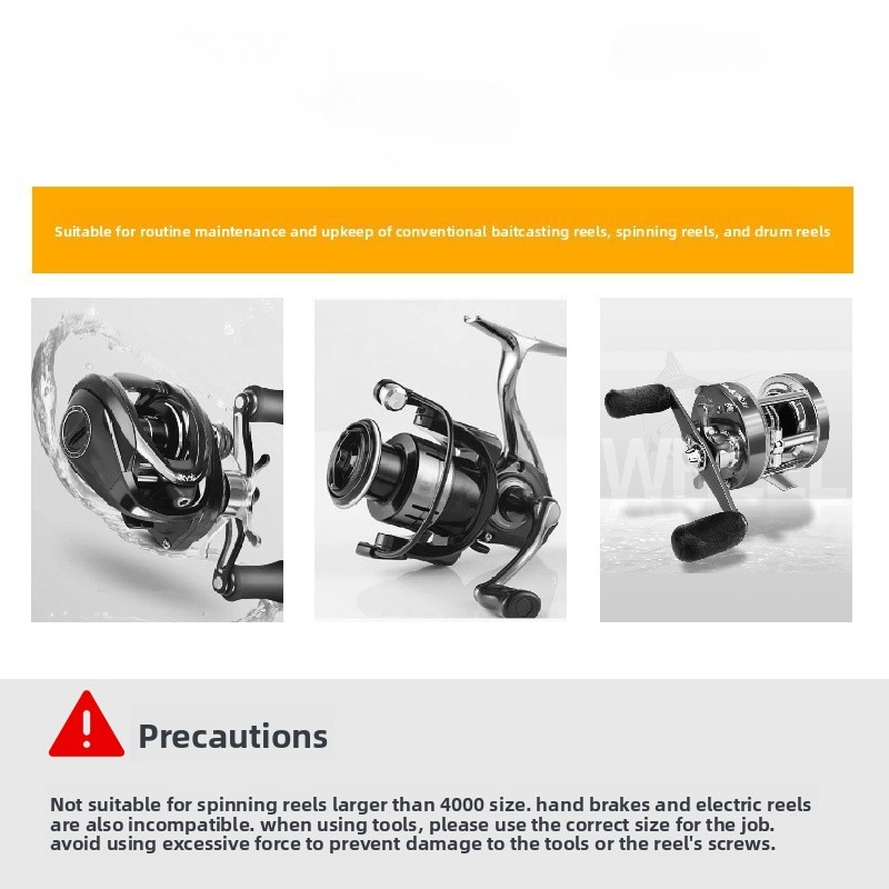 Wartungsschlüssel-Set für Ange – Baitcasting Reel Bewertung und Preis