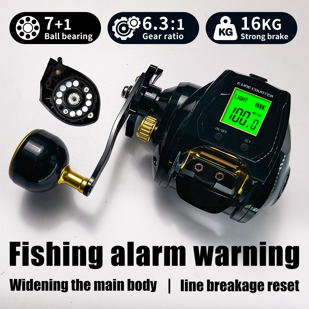 16-Kilogramm-Bremskraft, 6,3-G – Trolling Reel Bewertung und Preis